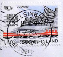 postimerkki Suomi 1986:Pohjola 1986 1/2 - Joensuu