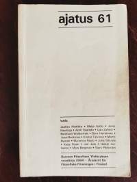Wittgenstein-teemanumero (mm. Jaakko Hintikka). Ajatus 61