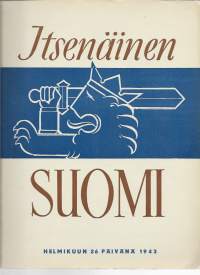 Itsenäinen Suomi 26.2.1943  nr 2 / Sotatilanne,  bolshevismi