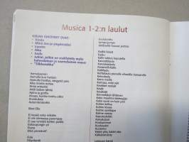 Musica 1-2 -kirjojen esittelymateriaali / painate opettajille