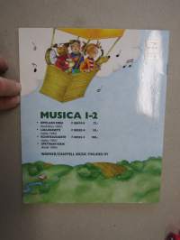 Musica 1-2 -kirjojen esittelymateriaali / painate opettajille