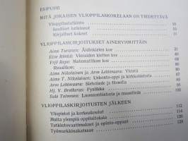 Ylioppilaskokelaan opas