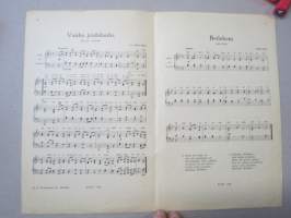 Kaksi joululauluja - pianon tai harmonin säestyksellä, säveltänyt Heino Kaski
