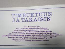 Kauppa ja koti 1973 nr 1, Timbuktuun, Uhkaako kielitaidon kriisi, Jääkliekkonappulat, SEV-yhteistyö, Uusien asuntoalueiden palvelut viipyvät, ym.