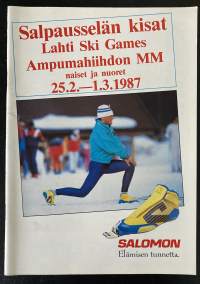 Salpausselän kisat - 25.2-1.3.1987 - Käsikirja / Lahti Ski Games 1987 Handbook