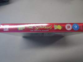 Simpsons The Complete Twelth Season DVD box -avaamaton pakkaus