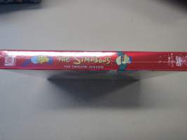 Simpsons The Complete Twelth Season DVD box -avaamaton pakkaus