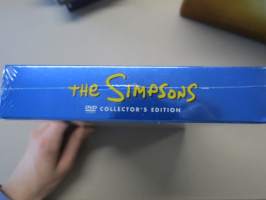 Simpsons The Complete Fourth Season DVD box -avaamaton pakkaus