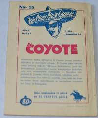 El Coyote  25  Verikosto