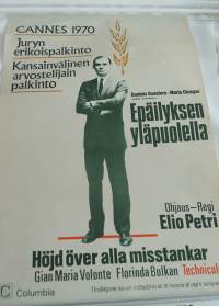 Epäilyksen  yläpuolella -elokuvajuliste,  juliste