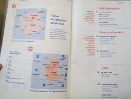 Cambridge and District - The Phone Book April 1998, British Telecom -puhelinluettelo