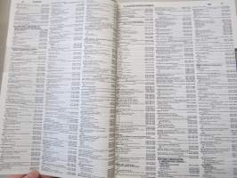 Cambridge and District - The Phone Book April 1998, British Telecom -puhelinluettelo