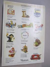 St. Albans - The Phone Book December 1986, British Telecom -puhelinluettelo