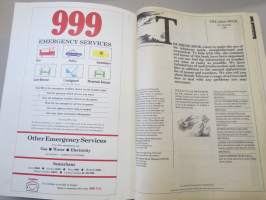St. Albans - The Phone Book December 1986, British Telecom -puhelinluettelo