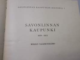 Savonlinnan kaupunki 1639 - 1812