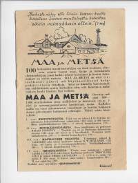 WSOY kirjamainos 1928   8 sivua