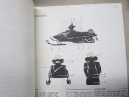 Yamaha PZ 480 1985 moottorikelkka -käyttöohjekirja - instruktionsbok - instruksjonsbok