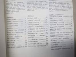 Yamaha PZ 480 1985 moottorikelkka -käyttöohjekirja - instruktionsbok - instruksjonsbok