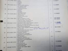 Skodqa 105 S - 105 L, 120 - 120 L, 120 LS - 120 GLS Catalogue of Spare Parts / Ersatzteile-Katalog 1979-1980-1981