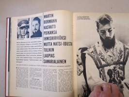 Työn lomassa 1965 -sidottu vuosikerta, Säästöpankki asiakaslehti, laaja-alaisesti eri yhteiskunnan osa-alueita esittelevä julkaisu, katso kohteen kuvista!