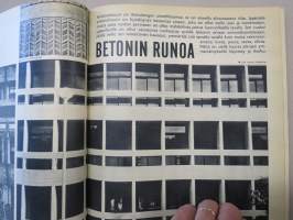 Työn lomassa 1965 -sidottu vuosikerta, Säästöpankki asiakaslehti, laaja-alaisesti eri yhteiskunnan osa-alueita esittelevä julkaisu, katso kohteen kuvista!