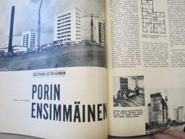 Työn lomassa 1965 -sidottu vuosikerta, Säästöpankki asiakaslehti, laaja-alaisesti eri yhteiskunnan osa-alueita esittelevä julkaisu, katso kohteen kuvista!