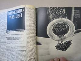 Työn lomassa 1965 -sidottu vuosikerta, Säästöpankki asiakaslehti, laaja-alaisesti eri yhteiskunnan osa-alueita esittelevä julkaisu, katso kohteen kuvista!