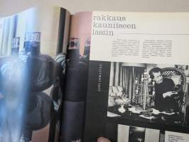 Työn lomassa 1965 -sidottu vuosikerta, Säästöpankki asiakaslehti, laaja-alaisesti eri yhteiskunnan osa-alueita esittelevä julkaisu, katso kohteen kuvista!