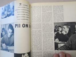 Työn lomassa 1965 -sidottu vuosikerta, Säästöpankki asiakaslehti, laaja-alaisesti eri yhteiskunnan osa-alueita esittelevä julkaisu, katso kohteen kuvista!