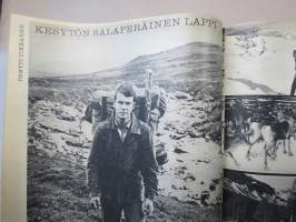 Työn lomassa 1965 -sidottu vuosikerta, Säästöpankki asiakaslehti, laaja-alaisesti eri yhteiskunnan osa-alueita esittelevä julkaisu, katso kohteen kuvista!