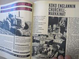 Työn lomassa 1965 -sidottu vuosikerta, Säästöpankki asiakaslehti, laaja-alaisesti eri yhteiskunnan osa-alueita esittelevä julkaisu, katso kohteen kuvista!