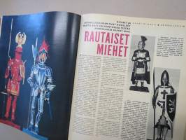 Työn lomassa 1965 -sidottu vuosikerta, Säästöpankki asiakaslehti, laaja-alaisesti eri yhteiskunnan osa-alueita esittelevä julkaisu, katso kohteen kuvista!