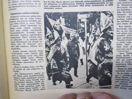 Työn lomassa 1966 -sidottu vuosikerta, Säästöpankki asiakaslehti, laaja-alaisesti eri yhteiskunnan osa-alueita esittelevä julkaisu, katso kohteen kuvista!