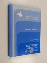 The early contribution of adult education to the European unification process: the genesis of the European Bureau of adult education and &quot;meeting Europe&quot; courses,...