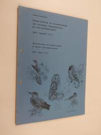 Observationer av invasionsarter vid nordiska fågelstationer : ett samarbetsprojekt 1977 ; rapport nr 2