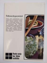 Foliossa kypsytettyä