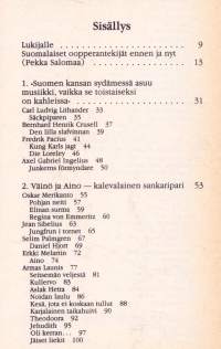 Kuninkaasta kuninkaaseen  - Suomalaisen oopperan tarina, 1987. 1.p.