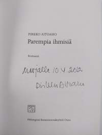 Parempia ihmisiä (signeerattu)