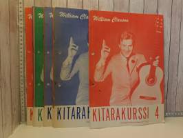 Kitarakurssi 4-14, 16 yht. 12 kpl