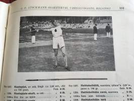G.F. Stockmann osakeyhtiö - Urheiluosasto - Luetttelo No 37