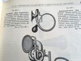 G.F. Stockmann osakeyhtiö - Urheiluosasto - Luetttelo No 37