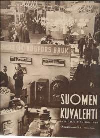 Suomen Kuvalehti  1947 nr 17 / Kevätmessut,  Moskovan konferenssi, hävitetyn Puolan kasvot, Kristian X, amerikansuomalaiset, Sovonlinna