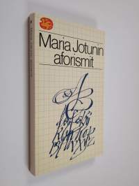 Maria Jotunin aforismit