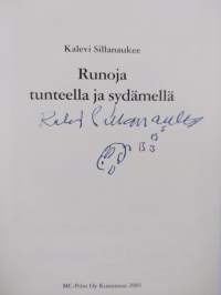 Runoja tunteella ja sydämellä (signeerattu)