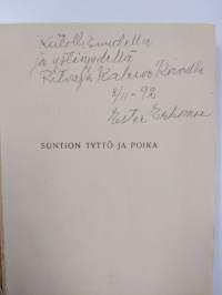 Suntion tyttö ja poika (signeerattu, tekijän omiste)