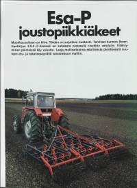 Kesla Oy / Hankkija Esa-P joustopiikkiäkeet tuote-esite  1980 l