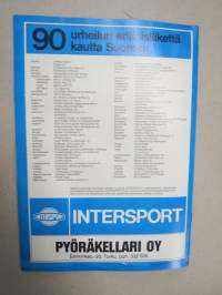 Intersport Talvi 1979-1980 Urheiluvälinekuvasto / myyntiesite