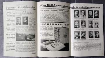mainos Suomen maatilat kirjoista