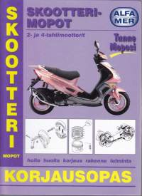 Skootterimopot 2-ja 4-tahtimoottorit. Korjausopas, 2008.