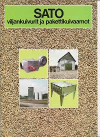 Sato viljankuivurit     esite 4 sivua 1984